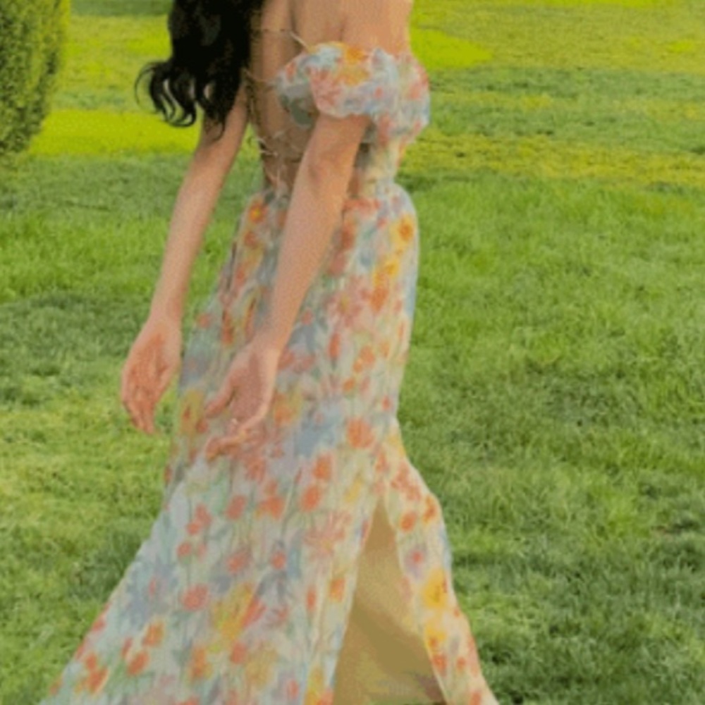 Floral cottagecore summer dress NWOT - Picture 15 of 16